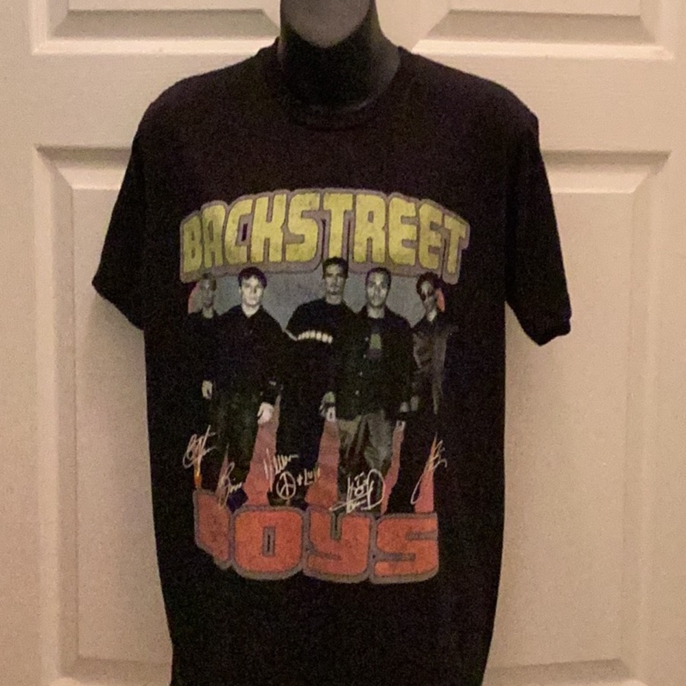 🎶 Vintage Size Large Unisex Fun  “ Back Street Boys “ Tee Shirt 🎶